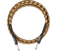 Fender Cable de instrumento profesional Tweed de 10 pies, recto, recto, camuflaje del desierto, 1 paquete