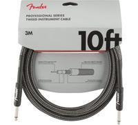 Fender 099-0820-062 Cable de instrumentos de la serie profesional - 10 '- STR / STR - Tweed gris