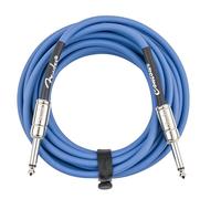 Fender Cables para instrumento serie Contour™ (18.6ft STR/STR) Lake Placid Blue