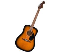 Fender California Debut Redondo Dreadnought Acoustic Guitar, Spruce Top, Black Pickguard, 2-Colour Sunburst