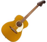 Fender California Deluxe Monterey E WN Aztec Gold Guitarra electroacústica
