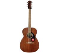 Fender CC-60S All-Mahogany Concert V2 Pack Guitarra acústica, con 2 años de garantía, natural, con bolsa de concierto y accesorios