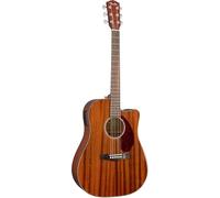 Fender CD-140SCE Guitarra Electroacústica Caoba con Estuche Rígido | Tapa de caoba maciza, pastilla Fishman, afinador incorporado, estuche rígido incluido