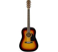 Fender CD-60 Guitarra Acústica Dreadnought para Principiantes, Sunburst | Mástil fácil de tocar, tapa de abeto macizo, lecciones virtuales gratuitas incluidas