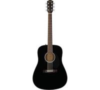 Fender CD-60S Dreadnought Acoustic Guitar, Walnut Fingerboard, Black, Comes with Free Virtual Lessons