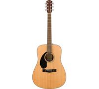 Fender CD-60S Guitarra Acústica Zurdo Principiantes, Abeto Sólido, Natural | Guitarra acústica para principiantes zurdos, tapa de abeto macizo, mástil fácil de tocar, lecciones virtuales gratuitas