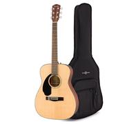 Fender CD-60S Left Handed Acoustic Natural with Gig Bag or Case Build Your Own Bundle