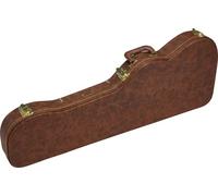 Fender Classic Poodle Estuche Hardshell Stratocaster/Telecaster Marrón/Rojo
