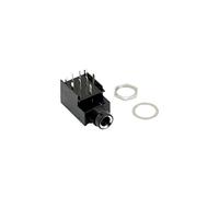 Fender Clavija Jack 6.35mm para Amplificador de Guitarra | Repuesto original Fender, conector jack entrada amplificador, compatible guitarras eléctricas, instalación sencilla