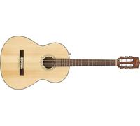 Fender CN-60S Guitarra acústica de nailon, diapasón de nogal, natural, Incluye cursos virtuales gratuitos en Fender Play