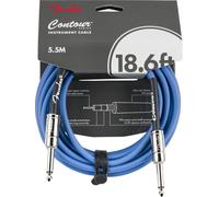 Fender Cables para instrumento serie Contour™ (18.6ft STR/STR) Lake Placid Blue