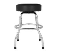 Fender Custom Shop Chevron Logo Barstool Black/Chrome 30"