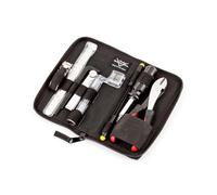 Fender Custom Shop Guitar Tool Kit, Comprehensive Maintenance Set for Acoustic and Electric Guitars and Basses, with Polyester Storage Pouch and Setup Guide