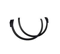 Fender De La Rueda Del Automóvil Bengalas Para VW Para Tiguan 2010-2019 Arches Catada De Barro De La Rueda Strips Cuerpo Kits QAQMHVCVB(10-16 Rear L R)