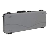 Fender® Deluxe Estuche de Guitarra Moldeado, Strat,Tele, Inca Silver, Maletín rígido para Guitarra eléctrica, Protección de Instrumentos