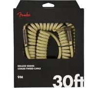 Fender Deluxe Coil Cable 9m YW Tweed