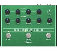 Fender Dual Marine Layer Reverb Pedal de Efectos Guitarra | Pedal reverb con múltiples modos, ideal para guitarra eléctrica, estudio y escenario, sonido ambiental profesional Fender