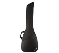 Fender Funda para Bajo, Negra, Compatible con la Mayoría de Formas de Guitarra, Acolchado de 5 mm con Forro de Nylon, Asa y Correas de Mochila, Bolsillo de Almacenamiento