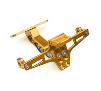 Fender Eliminator para Kawasaki Z750 para Z900 Z1000 para Z650 para VERSYS 650 para Ninja ZX10R Soporte Universal para Matrícula Trasera Motocicleta Portamatriculas Moto(Golden)