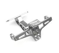 Fender Eliminator para Suzuki para GSF 250 400 1200 1250 600 600S 650 650S 650N para Bandit Soporte Universal para Matrícula Trasera Motocicleta Portamatriculas Moto(Plata)