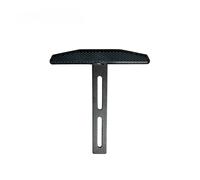 Fender Eliminator Reflector Universal para Matrícula De Motocicleta, Soporte para Matrícula Portamatriculas Moto(Negro)