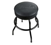 Fender Embossed Black Logo Barstool Black/Black 24"