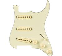 Fender Eric Johnson Strat Pickguard SSS 1-ply Mint - Pastilla de bobina única para guitarras