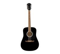 Fender FA-125 Guitarra Acústica Dreadnought para Principiantes, Negro | Incluye estuche, nogal, adultos principiantes, dreadnought, guitarra negra