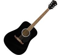 Fender FA-125 WN Black Guitarra acústica