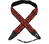 Fender Festival Correa Guitarra Tejido Mosaico Vintage Roja | Correa guitarra eléctrica & acústica, tejido retro inspiración vintage, diseño mosaico, ajustable, accesorio Fender