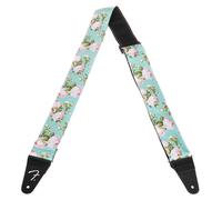 "Fender Floral Strap 2"" Surf Green"