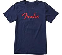 Fender© Foil Spagetti - Camiseta (talla S), color azul
