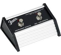 Fender Footswitch 2 Botones para Amplificador Acoustasonic 30/Jr DSP | Interruptor de pie original Fender, compatible Acoustasonic 30 y Jr DSP, conector jack 6.35mm, control de canales acústico
