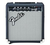 Fender Frontman 10G, Amplificador Combo para Guitarra Eléctrica, 10W, Negro,Plateado, Pequeño Amplificador de Práctica, Fácil de usar