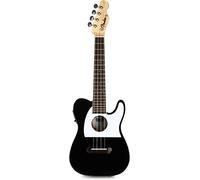 Fender Fullerton Tele Uke Black - Ukelele de concierto