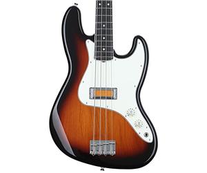 Fender Gold Foil Jazz Bass 2-Tone Sunburst EB Limited Edition Electric Bass Guitar with Deluxe Gig Bag