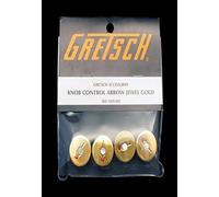 Fender Gretsch 922-1025-000 Knob, Most Models, G'' Arrow sin joya, oro, 4 unidades