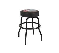 Fender® Guitars & Amps Pick Pouch Barstool, Black/Black, 24"