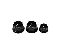 Fender Jazz - Pomos para bajo, color negro
