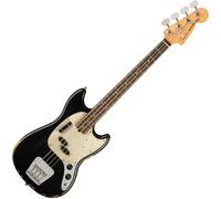 Fender JMJ Road Worn Mustang Bass RW Black Bajo de 4 cuerdas