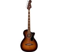 Fender Kingman Bass, diapasón de nogal, golpeador negro, borde sombreado