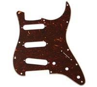 Fender® »MODERN-STYLE STRATOCASTER® S/S/S PICKGUARD - 11-HOLE« Golpeador para Guitarra Eléctrica | 4-capas | Color: Tortoise