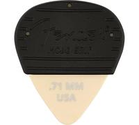 Fender Mojo Grip - Púas de guitarra con forma de 351, Dura-Tone Delrin, 0.71 mm, paquete de 3
