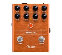 Fender MTG: LA Pedal de Distorsión con Tubo para Guitarra | Distorsión con válvula real, ideal para rock y blues, tono cálido y dinámico, pedal de efectos para guitarra eléctrica