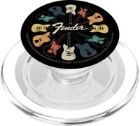 Fender Multicolor Vintage Stratocaster Rock Guitars Circle PopSockets PopGrip para MagSafe