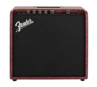 Fender Mustang LT25 - Amplificador de Guitarra, 25 W con Tonos versátiles, 60 preajustes, 20 Tipos de amperios, 25 Efectos, Interfaz de Usuario Simple, sintonizador Integrado y conectividad USB, Rojo
