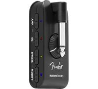 Fender Mustang Micro Amplificador de Guitarra, Amplificador de Auriculares Todo-en-Uno con 12 Modelos de Amplificador, 12 Efectos, Transmisión de Audio Bluetooth, Ecualizador Ajustable