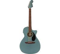Fender Newporter Player Tidepool WN Black Pickguard Electro-Acoustic Guitar
