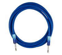 Fender® »OMBRÉ INSTRUMENT CABLE« Cable para instrumentos | Cable para guitarra |3 Metros | Jack recto | Color: Belair Blue