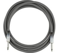 Fender® »OMBRÉ INSTRUMENT CABLE« Cable para instrumentos | Cable para guitarra |3 Metros | Jack recto | Color: Silver Smoke